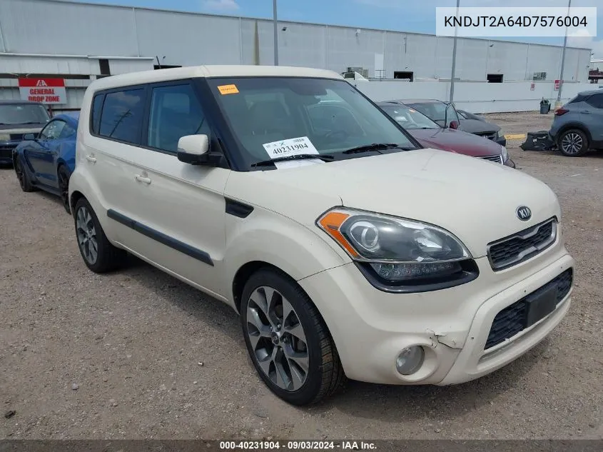 2013 Kia Soul ! VIN: KNDJT2A64D7576004 Lot: 40231904