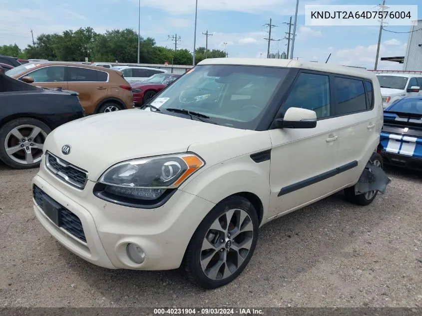 2013 Kia Soul ! VIN: KNDJT2A64D7576004 Lot: 40231904