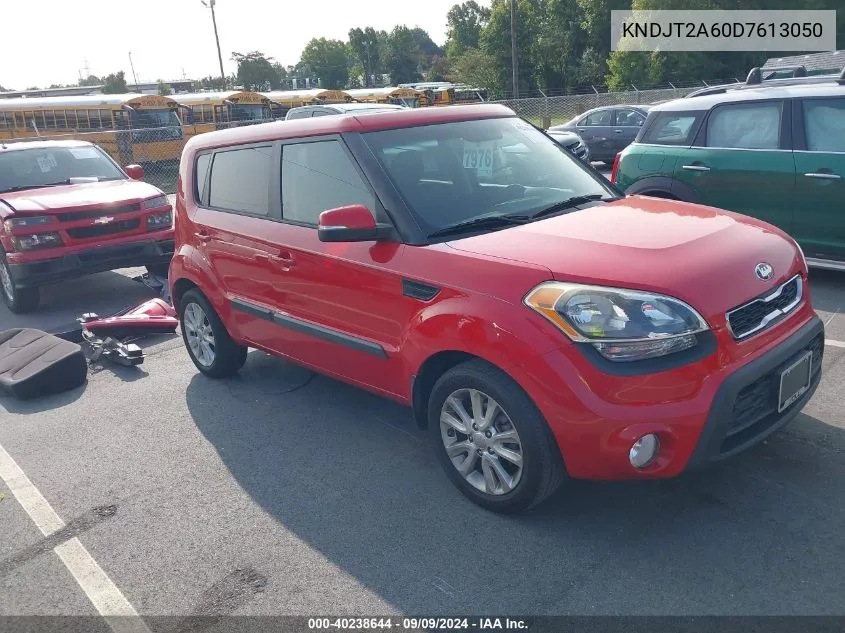 2013 Kia Soul + VIN: KNDJT2A60D7613050 Lot: 40238644