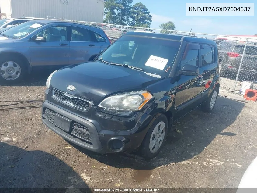 KNDJT2A5XD7604637 2013 Kia Soul