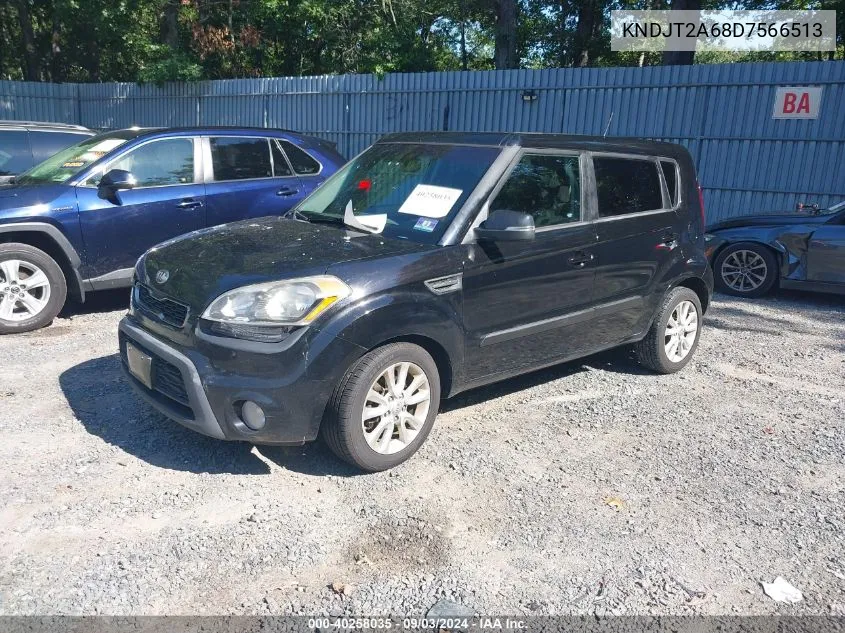 2013 Kia Soul + VIN: KNDJT2A68D7566513 Lot: 40258035