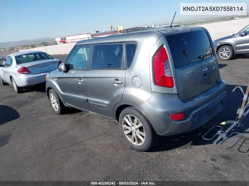 2013 Kia Soul VIN: KNDJT2A5XD7558114 Lot: 40258242