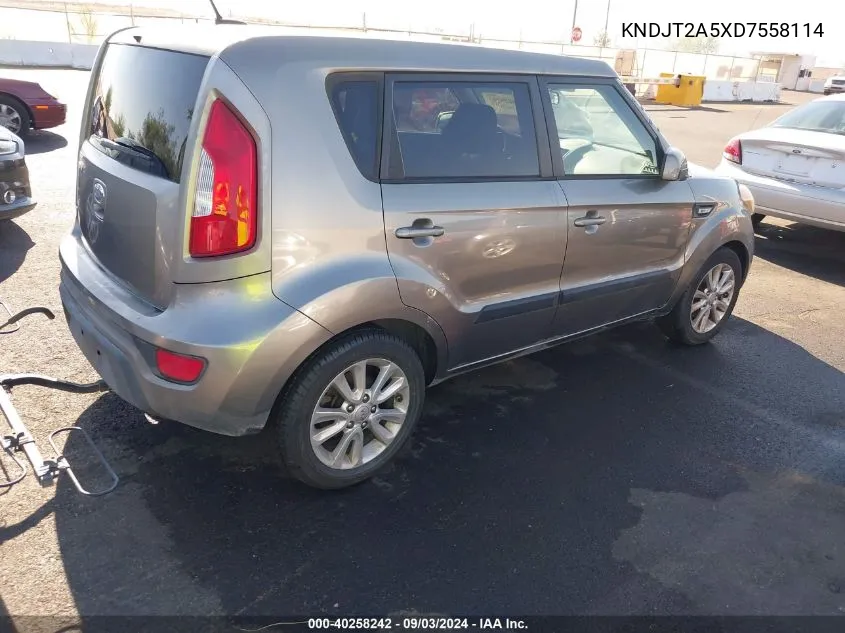 2013 Kia Soul VIN: KNDJT2A5XD7558114 Lot: 40258242