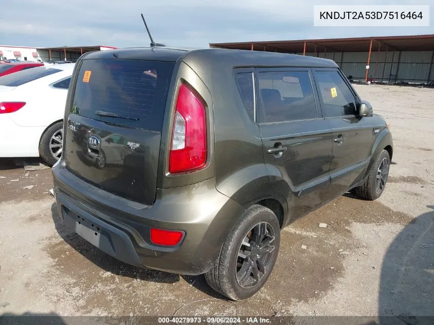 2013 Kia Soul VIN: KNDJT2A53D7516464 Lot: 40279973