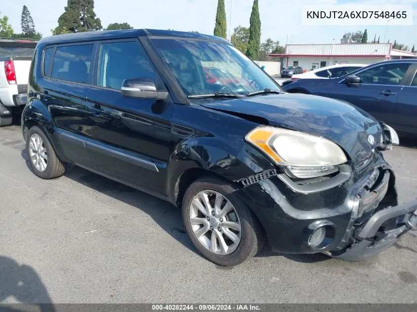 2013 Kia Soul + VIN: KNDJT2A6XD7548465 Lot: 40282244