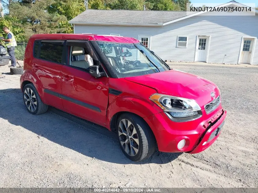 2013 Kia Soul +/!/Sport VIN: KNDJT2A69D7540714 Lot: 40284842