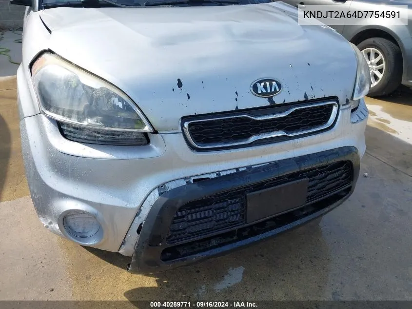 KNDJT2A64D7754591 2013 Kia Soul +