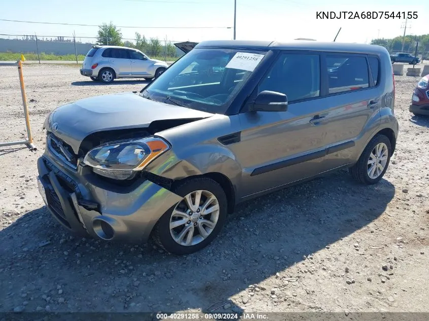 2013 Kia Soul + VIN: KNDJT2A68D7544155 Lot: 40291258