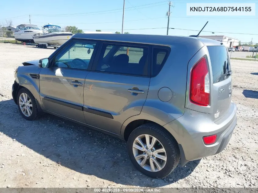 2013 Kia Soul + VIN: KNDJT2A68D7544155 Lot: 40291258