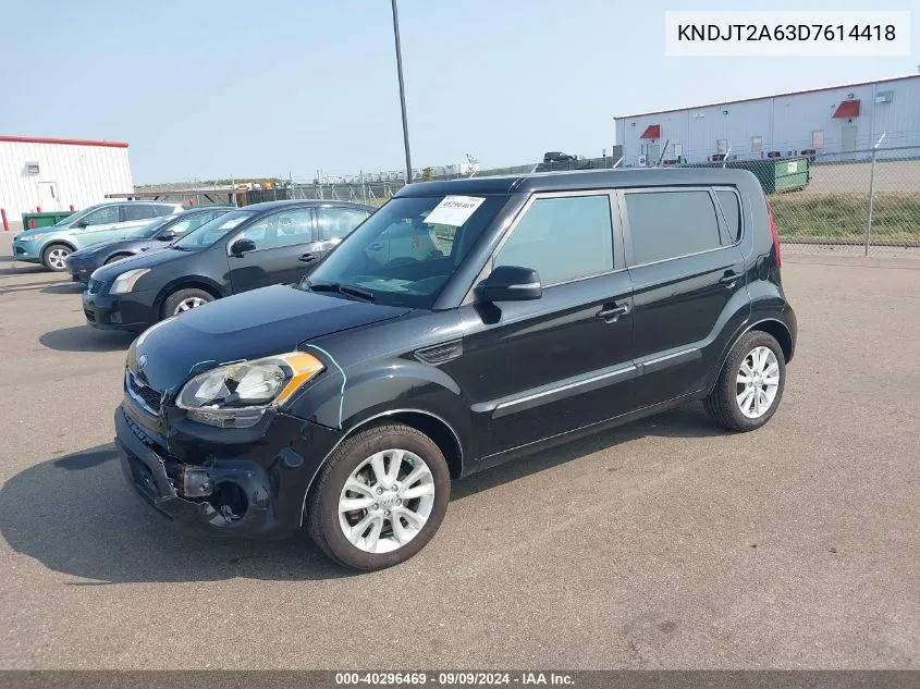 KNDJT2A63D7614418 2013 Kia Soul +