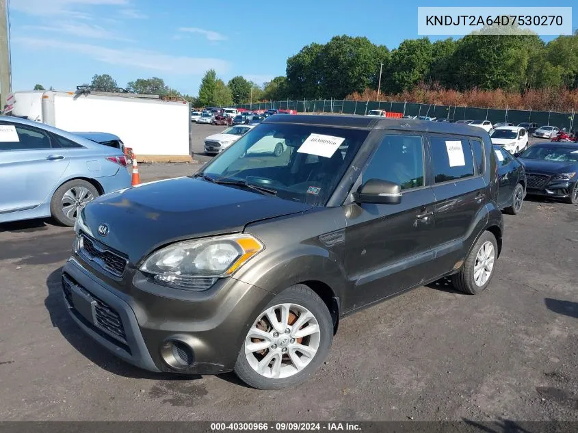 KNDJT2A64D7530270 2013 Kia Soul +