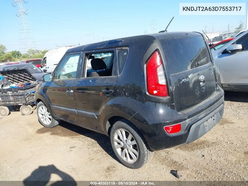 KNDJT2A63D7553717 2013 Kia Soul +