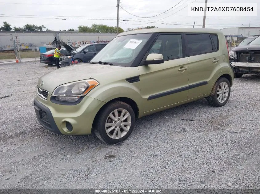 2013 Kia Soul + VIN: KNDJT2A6XD7608454 Lot: 40325187