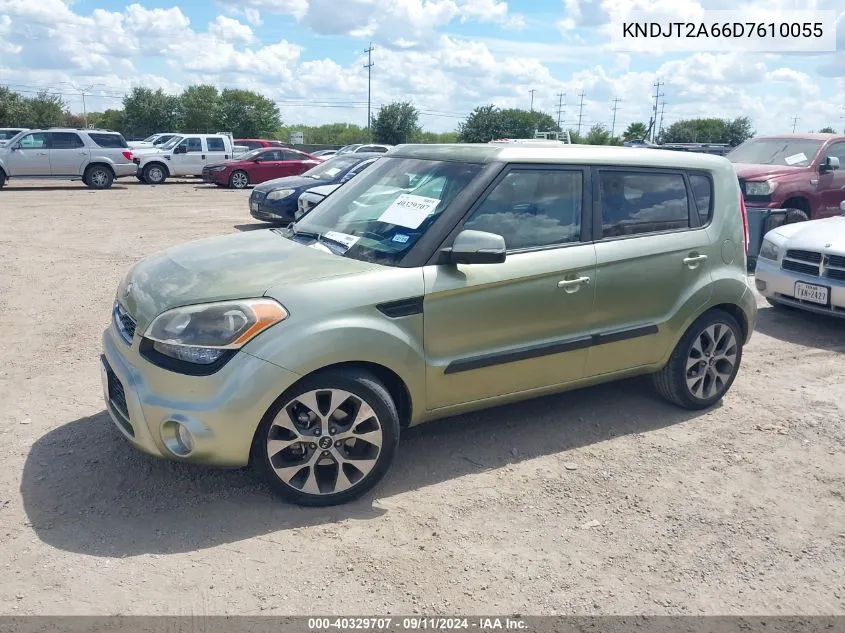 2013 Kia Soul ! VIN: KNDJT2A66D7610055 Lot: 40329707