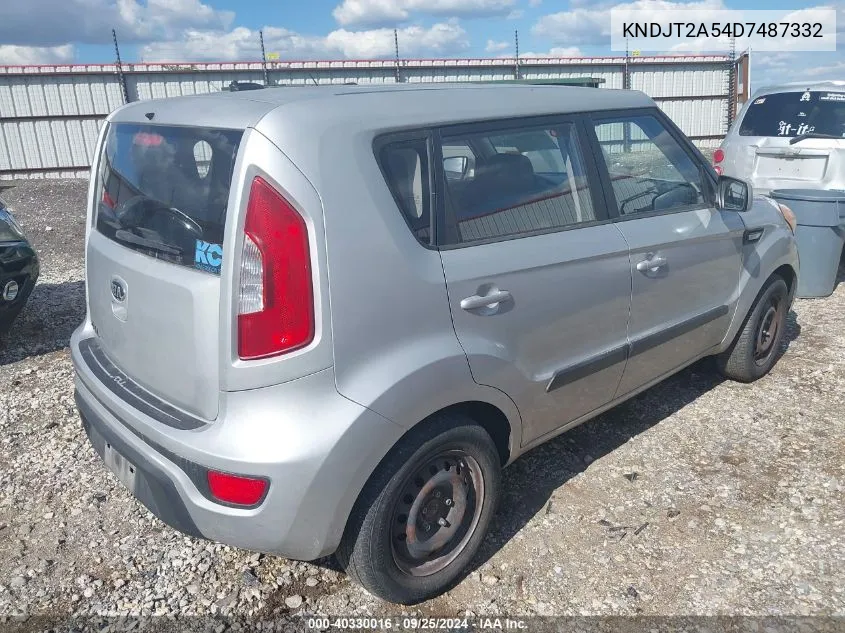 KNDJT2A54D7487332 2013 Kia Soul