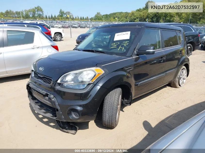 KNDJT2A62D7532597 2013 Kia Soul +