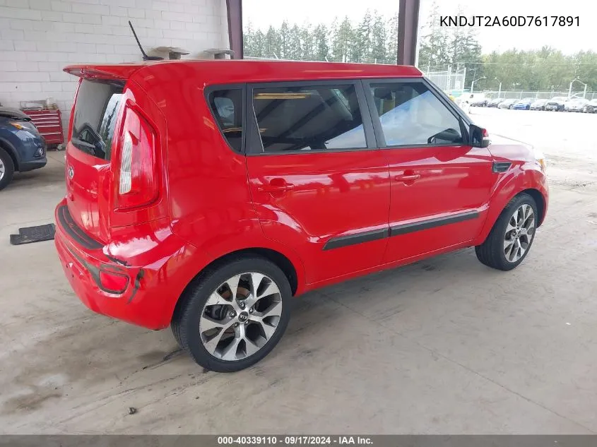 KNDJT2A60D7617891 2013 Kia Soul !