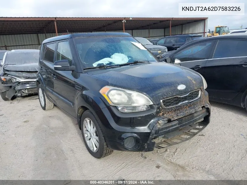 2013 Kia Soul +/!/Sport VIN: KNDJT2A62D7583226 Lot: 40346201