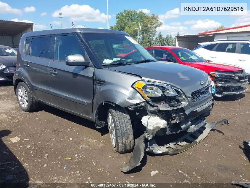 2013 Kia Soul + VIN: KNDJT2A61D7629516 Lot: 40352457