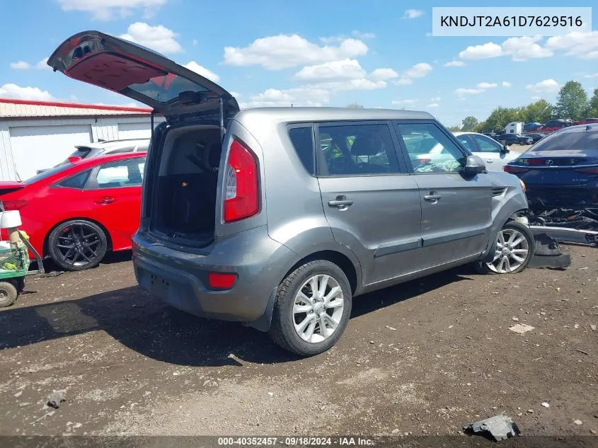 2013 Kia Soul + VIN: KNDJT2A61D7629516 Lot: 40352457