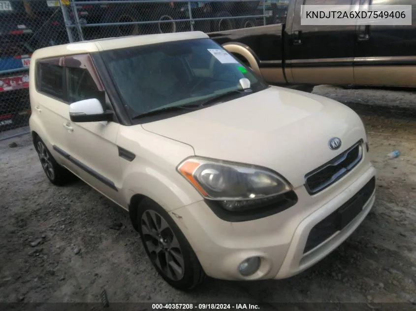 2013 Kia Soul ! VIN: KNDJT2A6XD7549406 Lot: 40357208