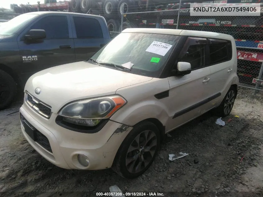 2013 Kia Soul ! VIN: KNDJT2A6XD7549406 Lot: 40357208