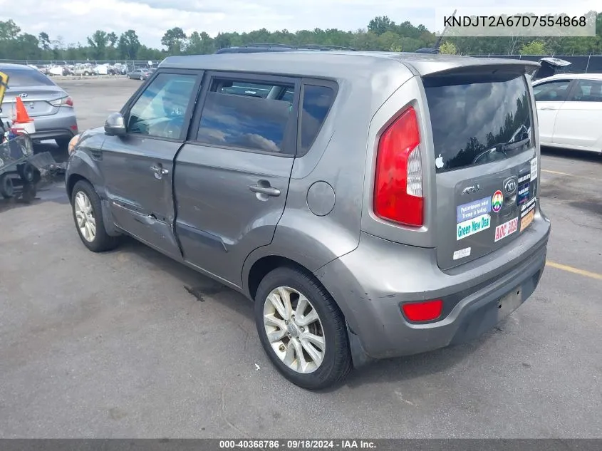 KNDJT2A67D7554868 2013 Kia Soul +