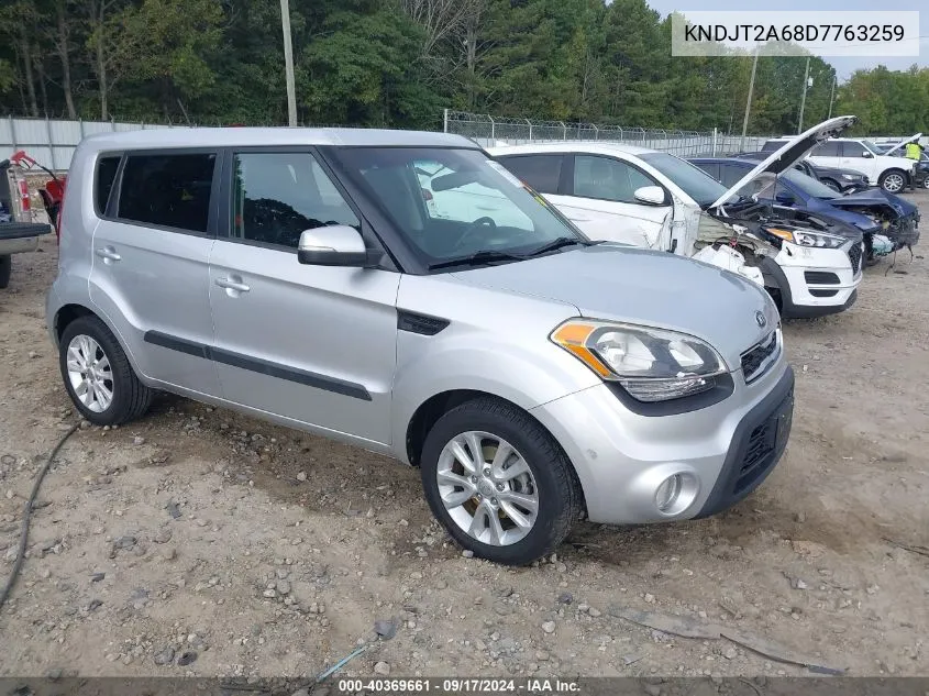 2013 Kia Soul + VIN: KNDJT2A68D7763259 Lot: 40369661