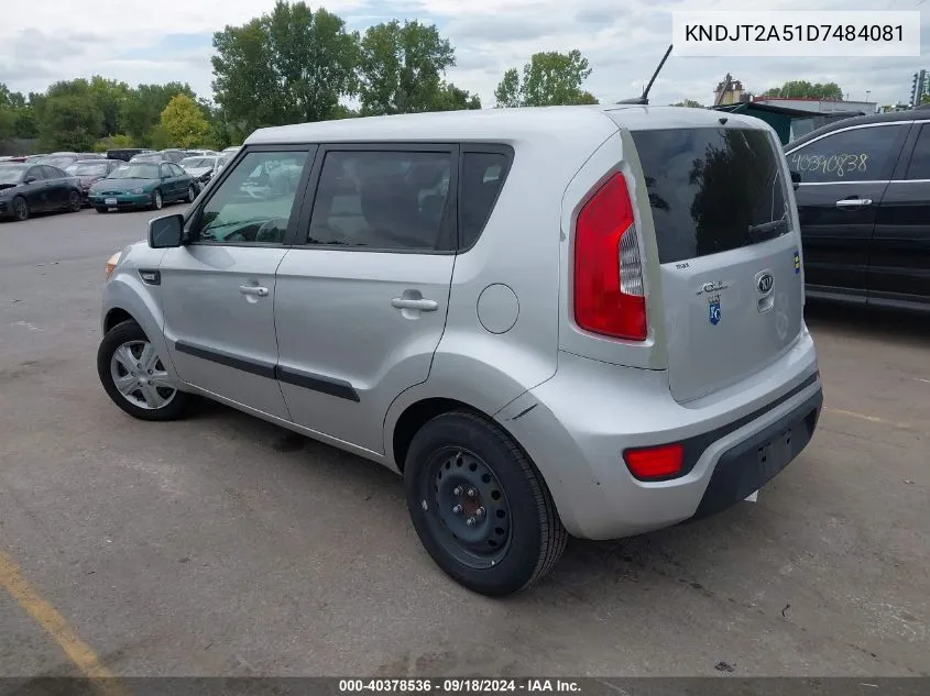 KNDJT2A51D7484081 2013 Kia Soul