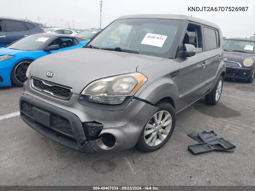 KNDJT2A67D7526987 2013 Kia Soul +