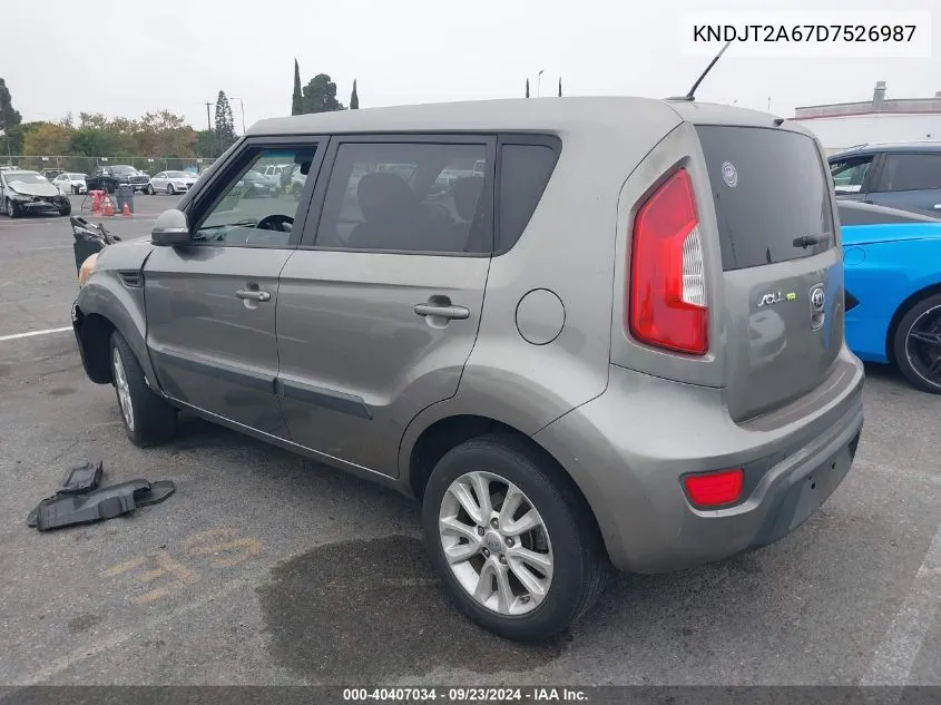 KNDJT2A67D7526987 2013 Kia Soul +