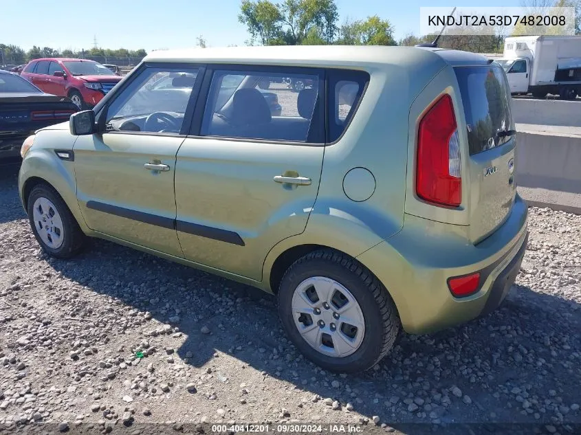 KNDJT2A53D7482008 2013 Kia Soul