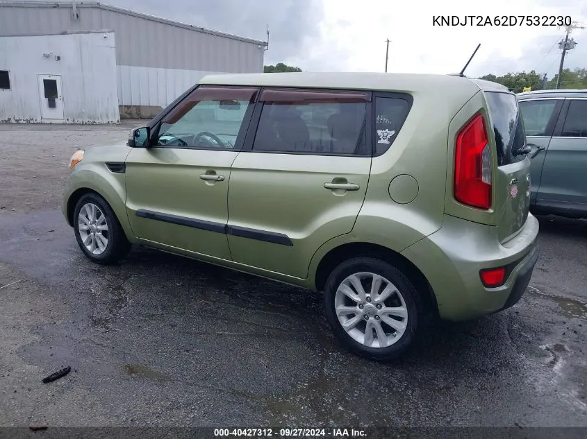 KNDJT2A62D7532230 2013 Kia Soul +