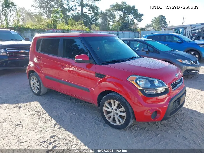 2013 Kia Soul + VIN: KNDJT2A69D7558209 Lot: 40429163