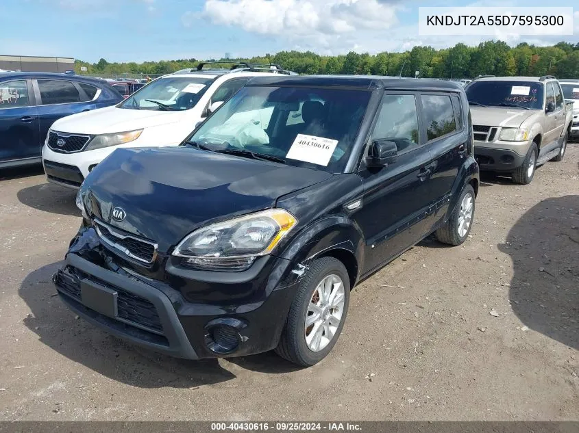 2013 Kia Soul VIN: KNDJT2A55D7595300 Lot: 40430616