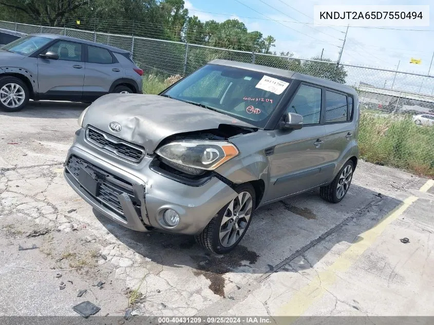 KNDJT2A65D7550494 2013 Kia Soul +/!/Sport