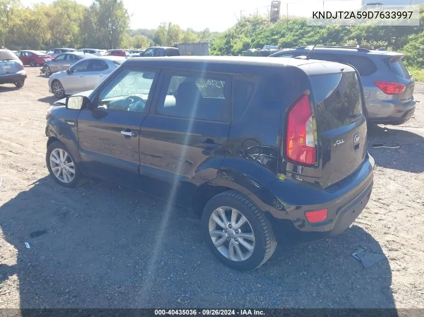 2013 Kia Soul VIN: KNDJT2A59D7633997 Lot: 40435036