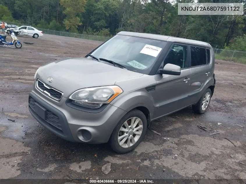 KNDJT2A68D7591122 2013 Kia Soul +