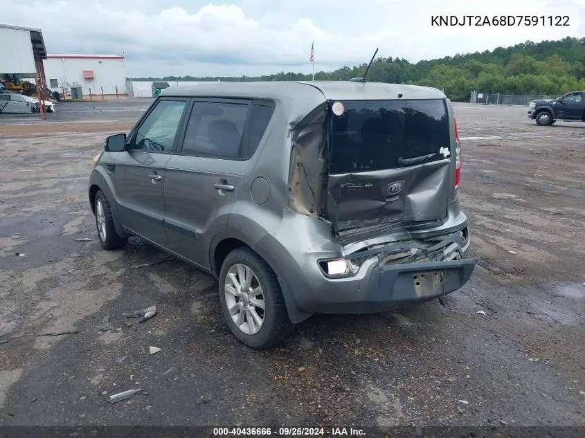 KNDJT2A68D7591122 2013 Kia Soul +