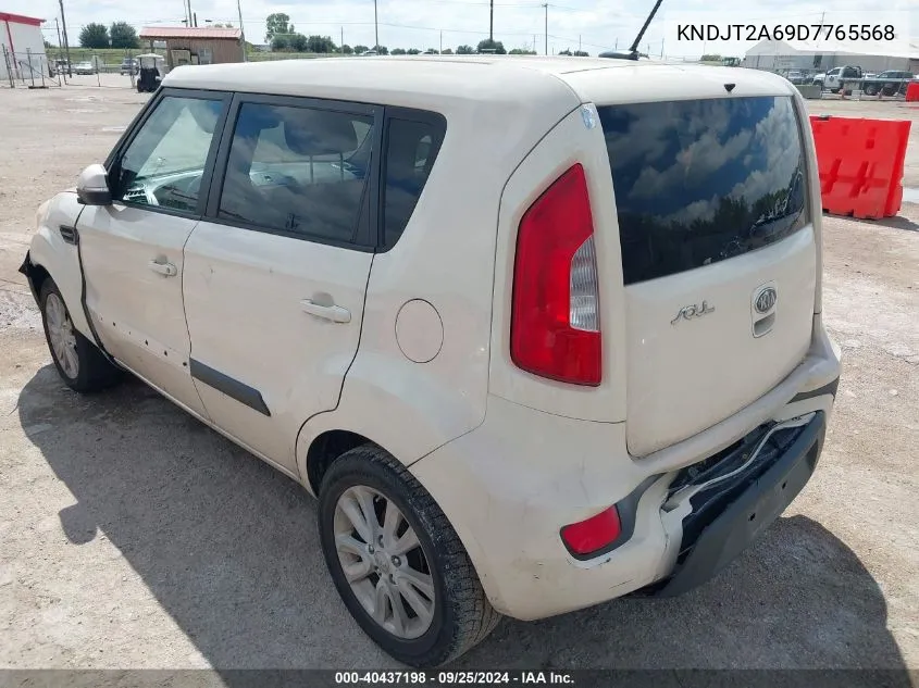 2013 Kia Soul + VIN: KNDJT2A69D7765568 Lot: 40437198