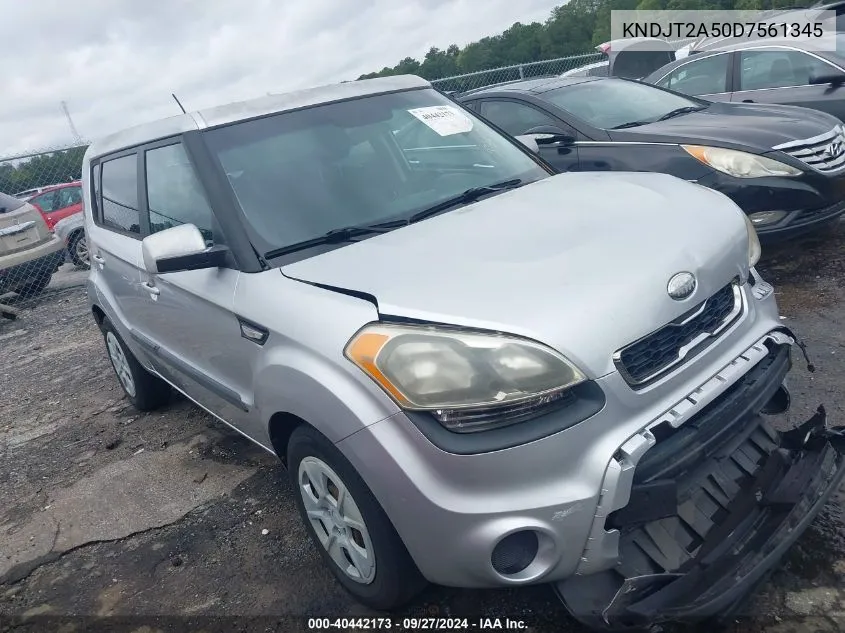 2013 Kia Soul VIN: KNDJT2A50D7561345 Lot: 40442173