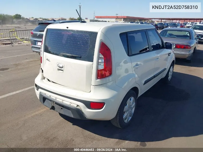 KNDJT2A52D758310 2013 Kia Soul