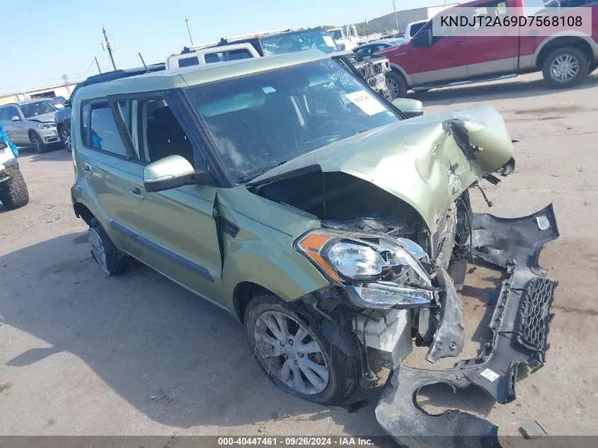 2013 Kia Soul + VIN: KNDJT2A69D7568108 Lot: 40447461