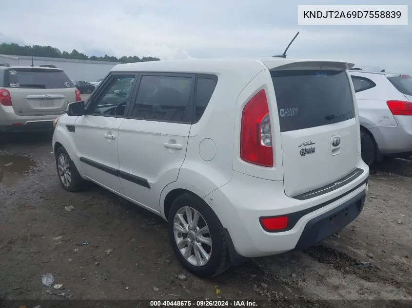 2013 Kia Soul +/!/Sport VIN: KNDJT2A69D7558839 Lot: 40448675