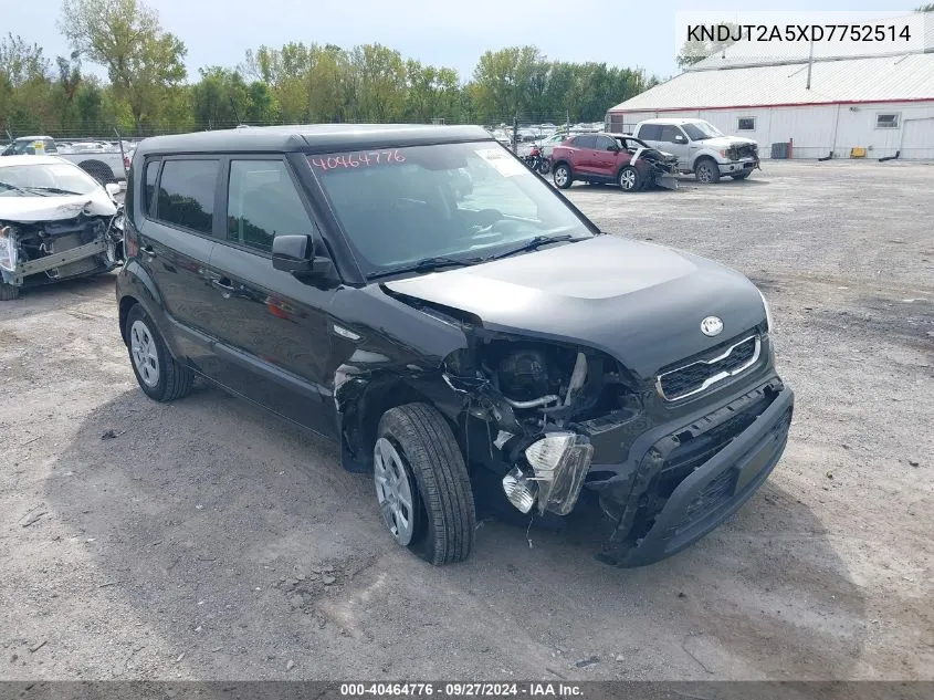 KNDJT2A5XD7752514 2013 Kia Soul