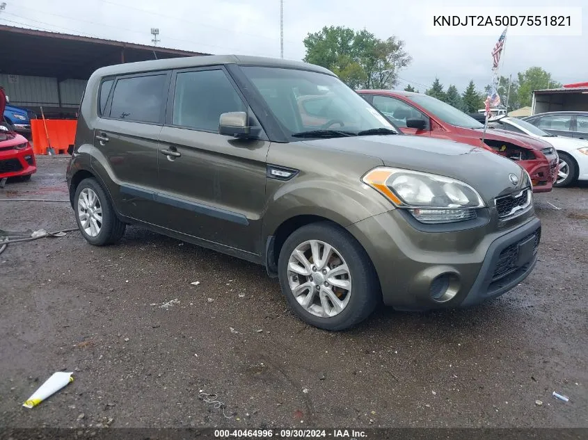 KNDJT2A50D7551821 2013 Kia Soul