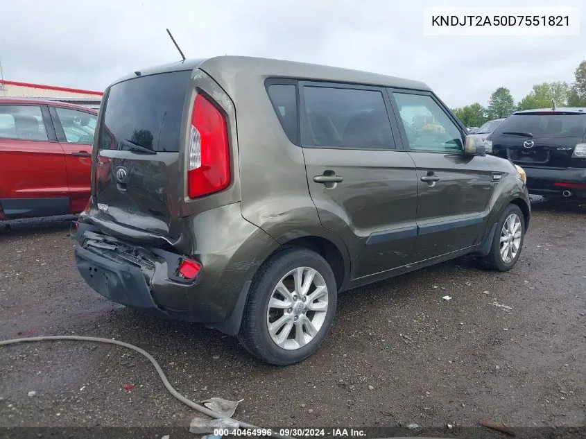 KNDJT2A50D7551821 2013 Kia Soul