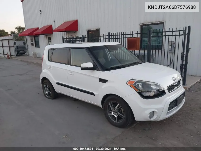 KNDJT2A66D7576988 2013 Kia Soul !