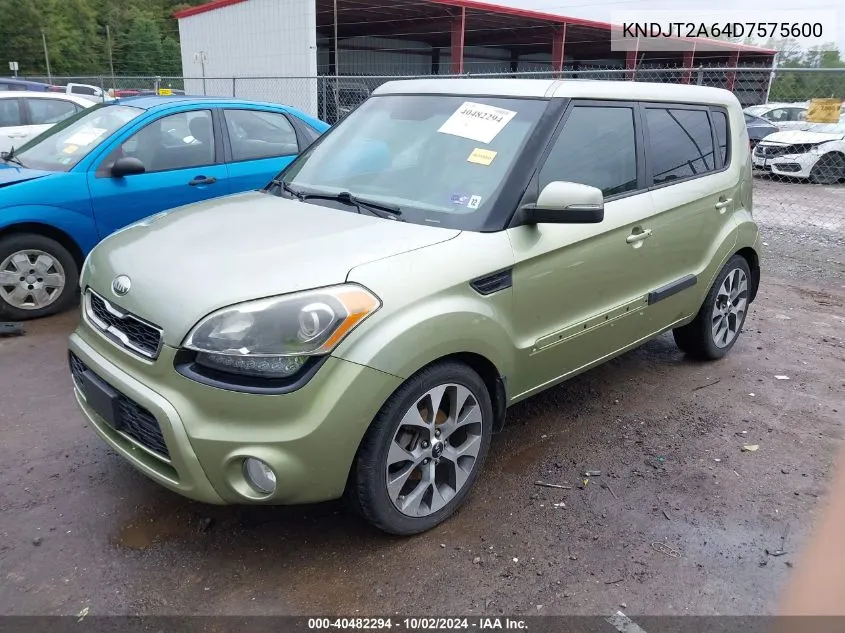 KNDJT2A64D7575600 2013 Kia Soul !