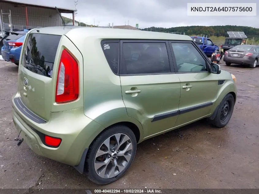 KNDJT2A64D7575600 2013 Kia Soul !